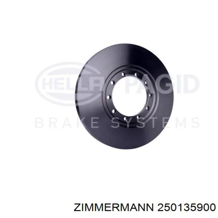 Гальмівні диски 250135900 Zimmermann