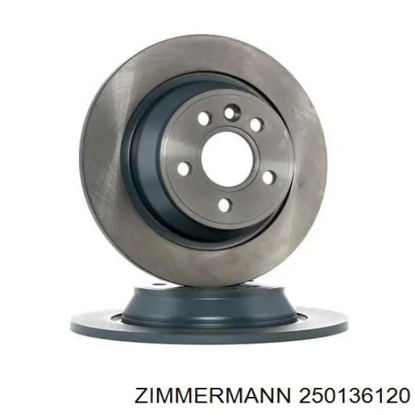 Задні дискові гальма Zimmermann 250136120 ціна, від 47.02 USD