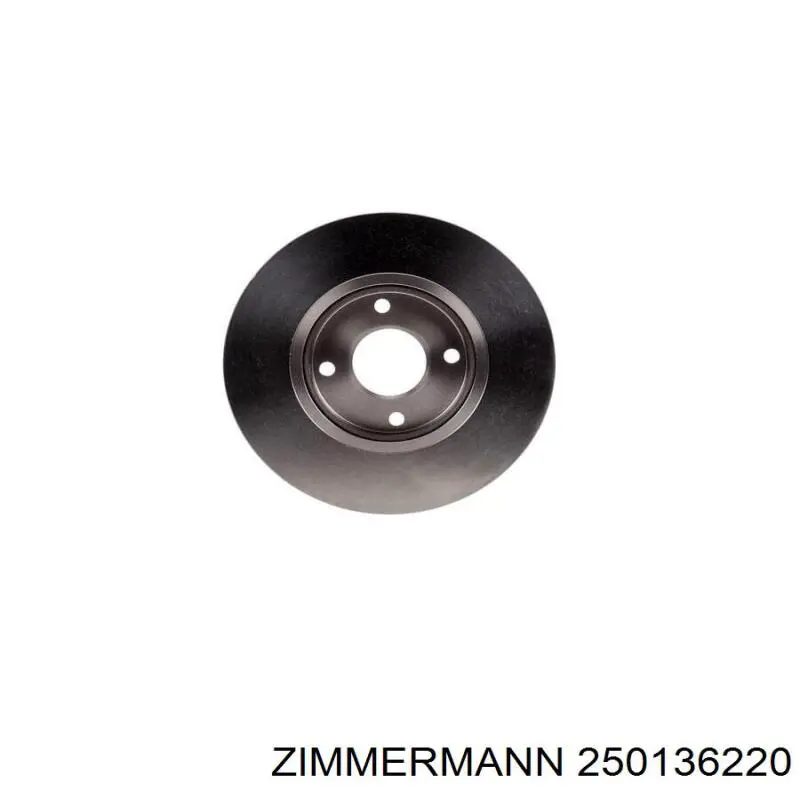 Гальмівні диски передні 250136220 Zimmermann