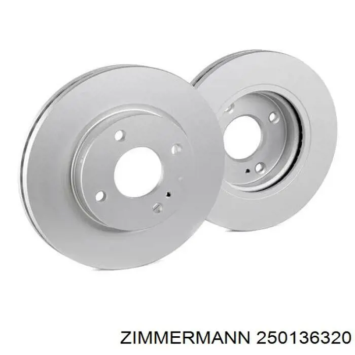 Купити 250136320 Zimmermann Ротор гальмівний