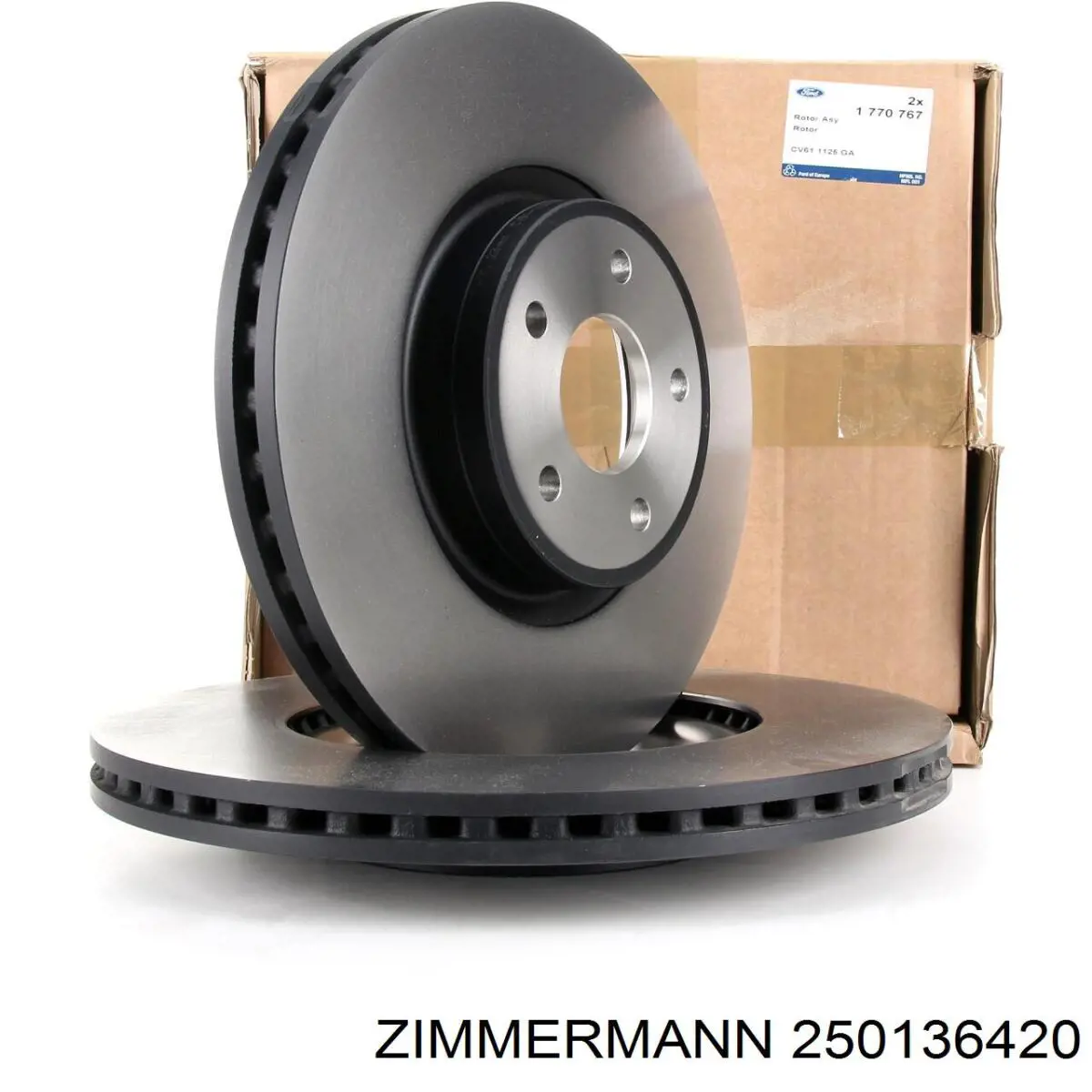 Гальмівні диски 250136420 Zimmermann