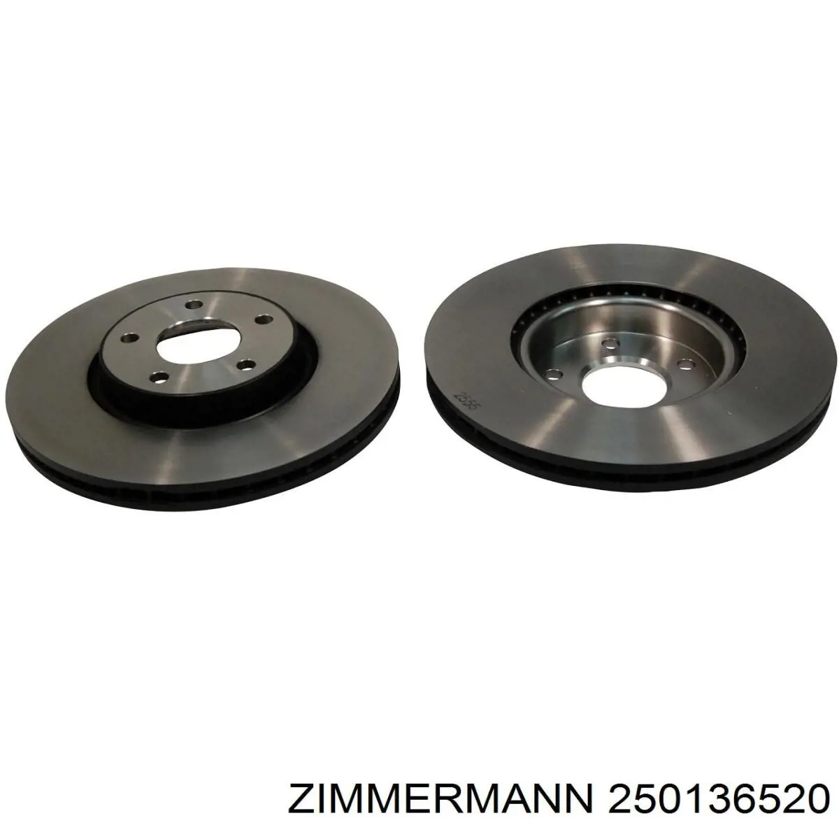 Диск гальмівний передній Zimmermann 250136520