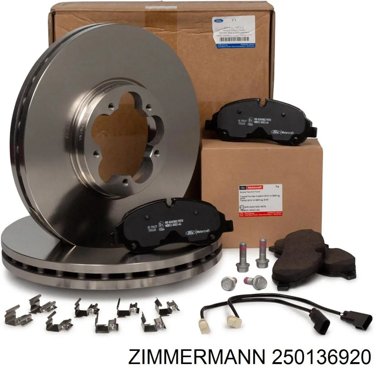 250136920 Zimmermann Гальмо дискове переднє