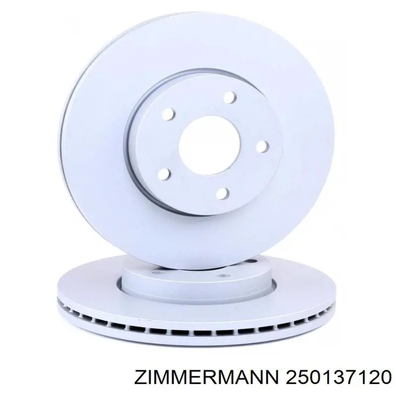 250137120 Zimmermann Гальмо дискове переднє
