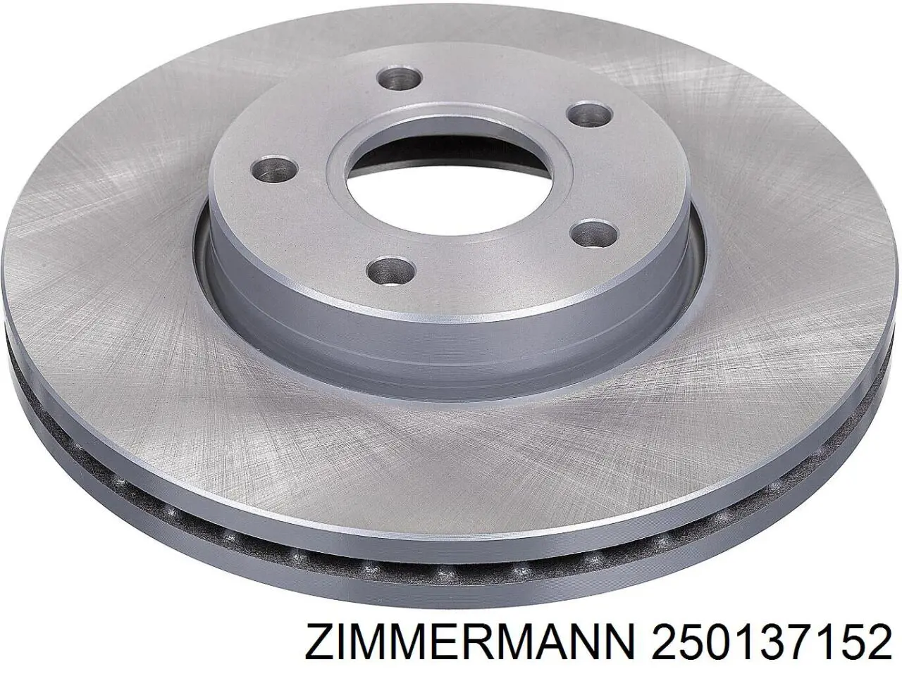 Диск переднього гальма Zimmermann 250137152 ціна, від 46.44 USD