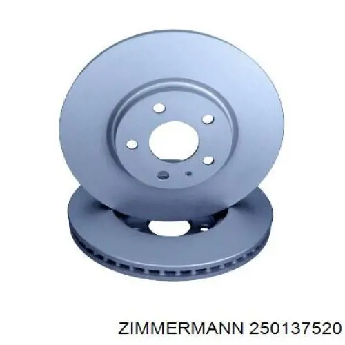 250137520 Zimmermann Гальмо дискове переднє