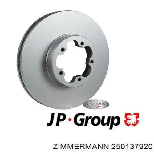 Купити 250137920 Zimmermann Ротор гальмівний