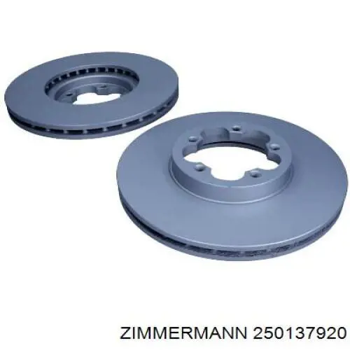 Гальмівні диски передні 250137920 Zimmermann