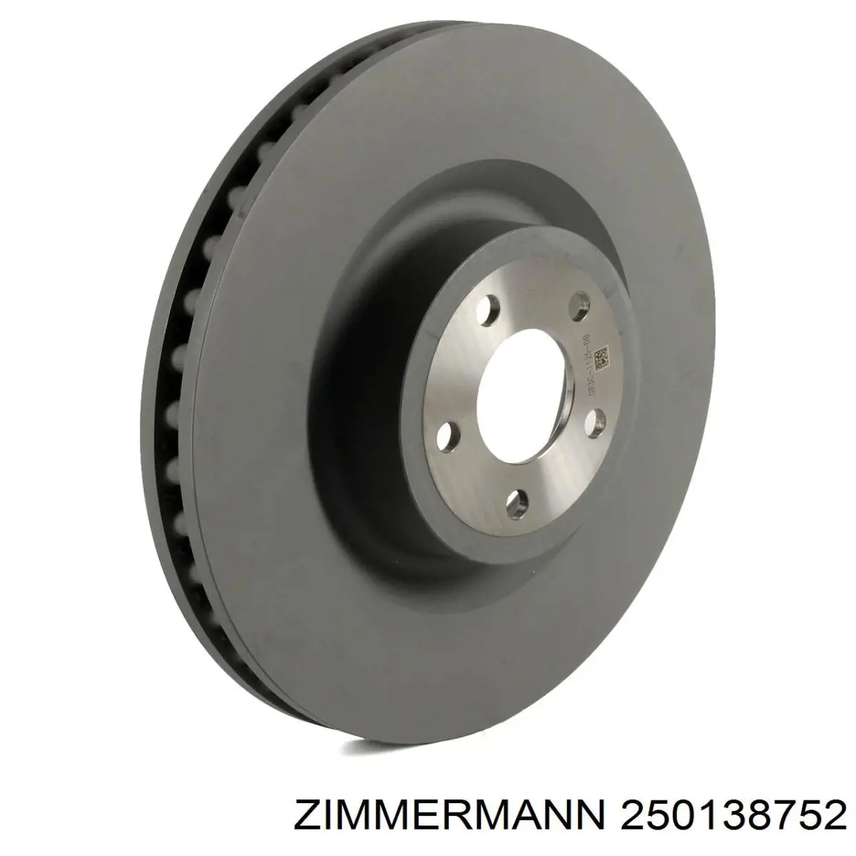 250138752 Zimmermann Гальмо дискове переднє