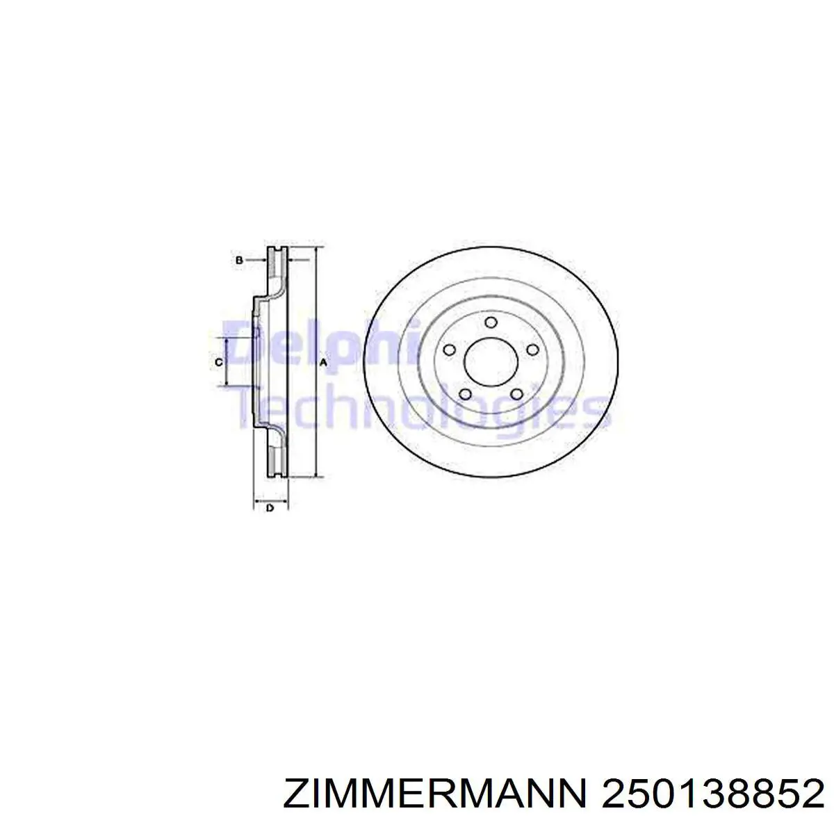 250138852 Zimmermann Дискові гальма