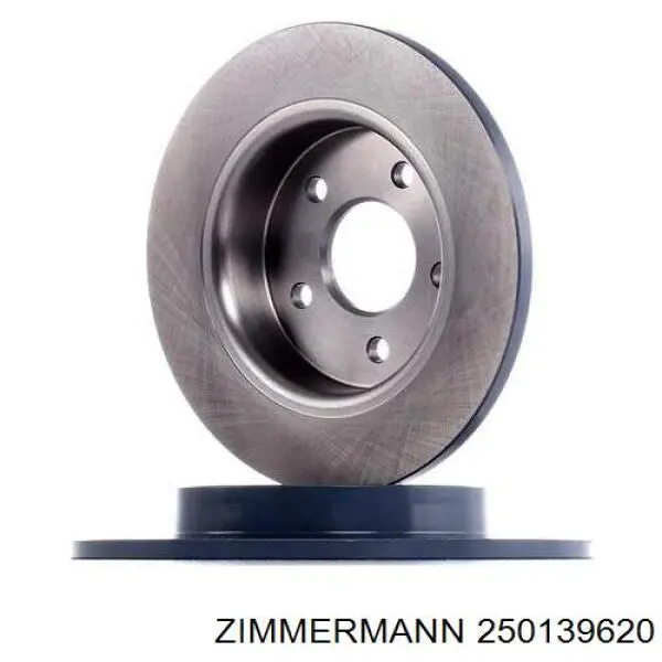 Диск переднього гальма Zimmermann 250139620 ціна, від 75.87 USD