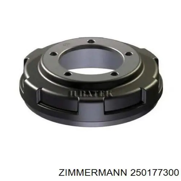 Барабан гальмівний задній Zimmermann 250177300 ціна, від 55.85 USD