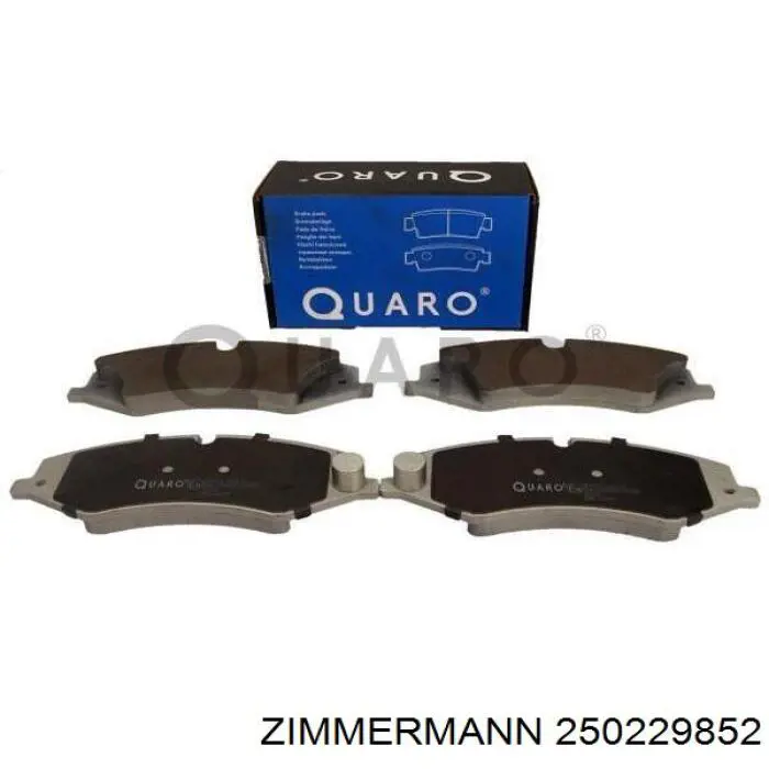 Гальмівні колодки Zimmermann 250229852 ціна, від 59.39 USD