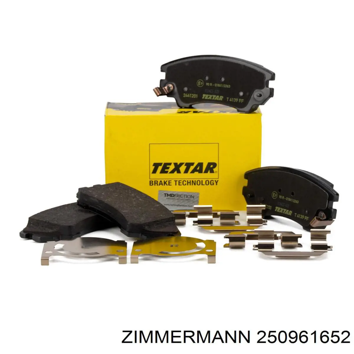 Задні гальмівні колодки Zimmermann 250961652 ціна, від 16.12 USD