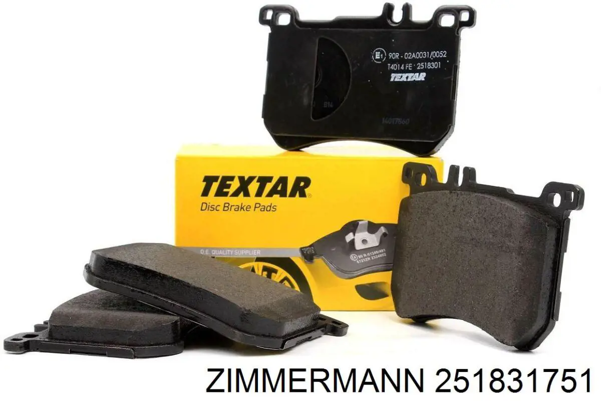 Тормозні колодки Zimmermann 251831751