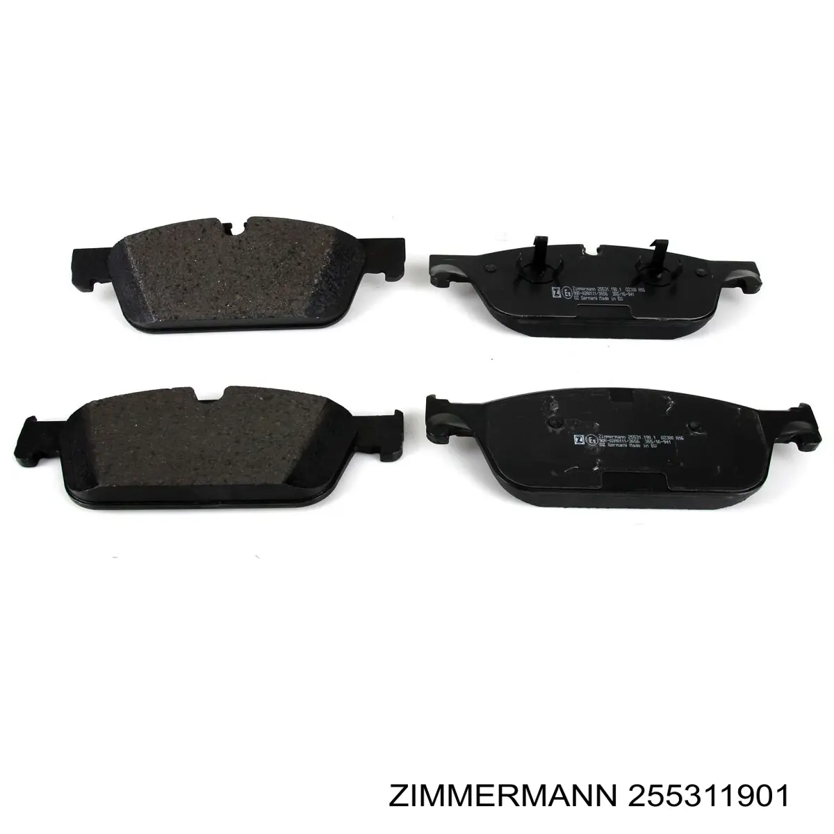 Купити 255311901 Zimmermann Колодки гальмівні передні, дискові