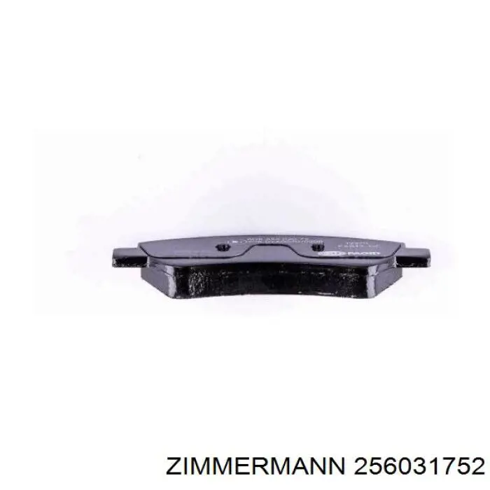 Задні дискові колодки Zimmermann 256031752