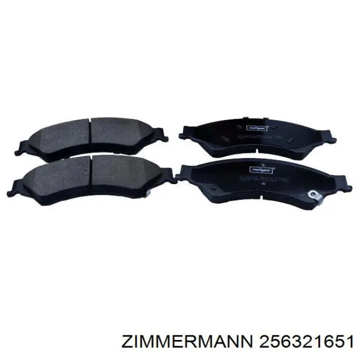 Гальмівні колодки Zimmermann 256321651 ціна, від 27.96 USD