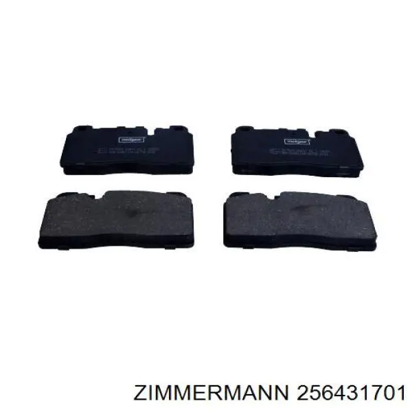 Гальмівні колодки Zimmermann 256431701 ціна, від 50.30 USD