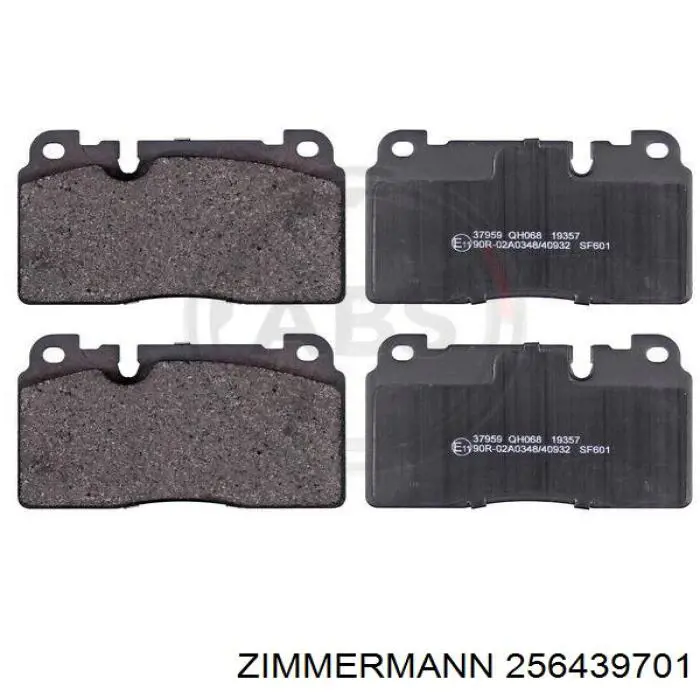 256439701 Zimmermann Передні гальмівні колодки