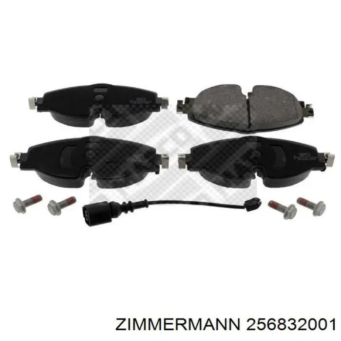 Купити 256832001 Zimmermann Колодки гальмівні передні, дискові