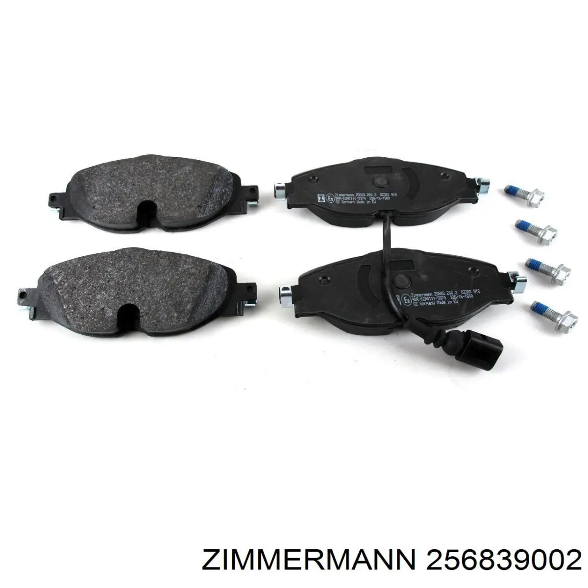 Купити 256839002 Zimmermann Колодки гальмівні передні, дискові