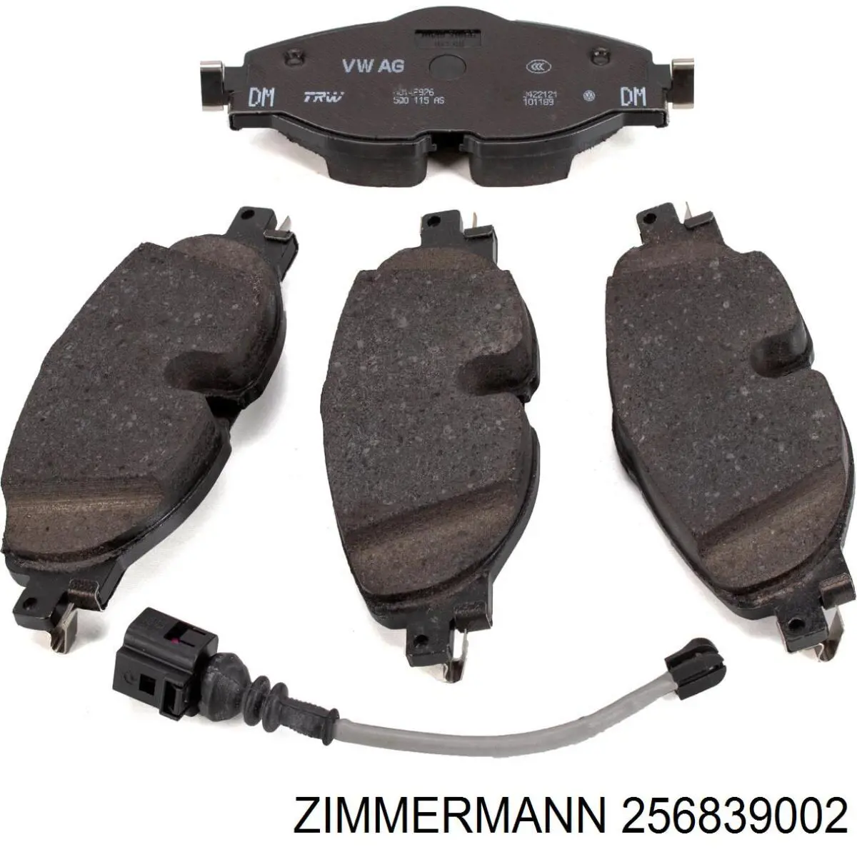 Тормозні колодки Zimmermann 256839002