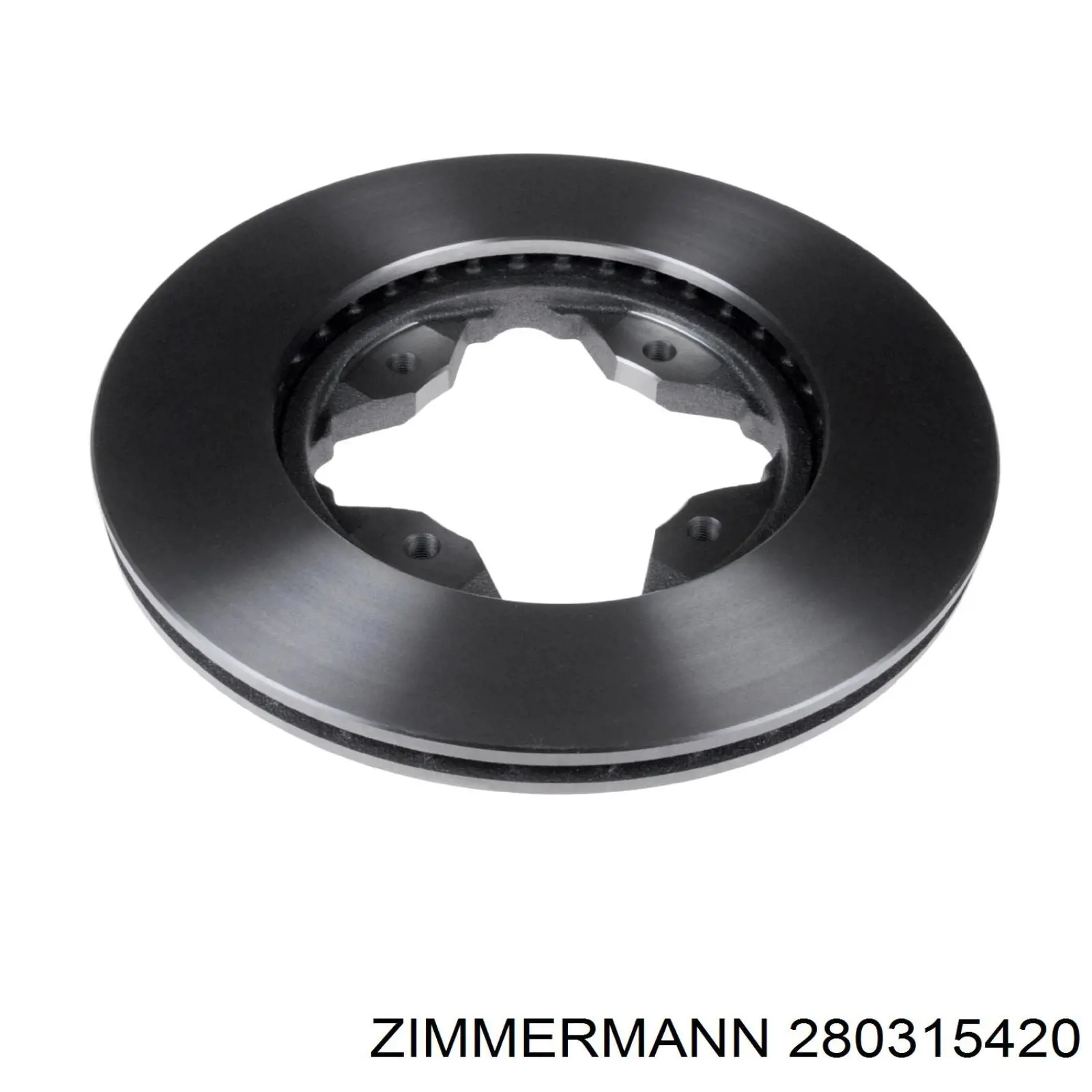 280315420 Zimmermann Гальмо дискове переднє