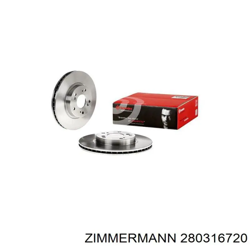 Купити 280316720 Zimmermann Ротор гальмівний