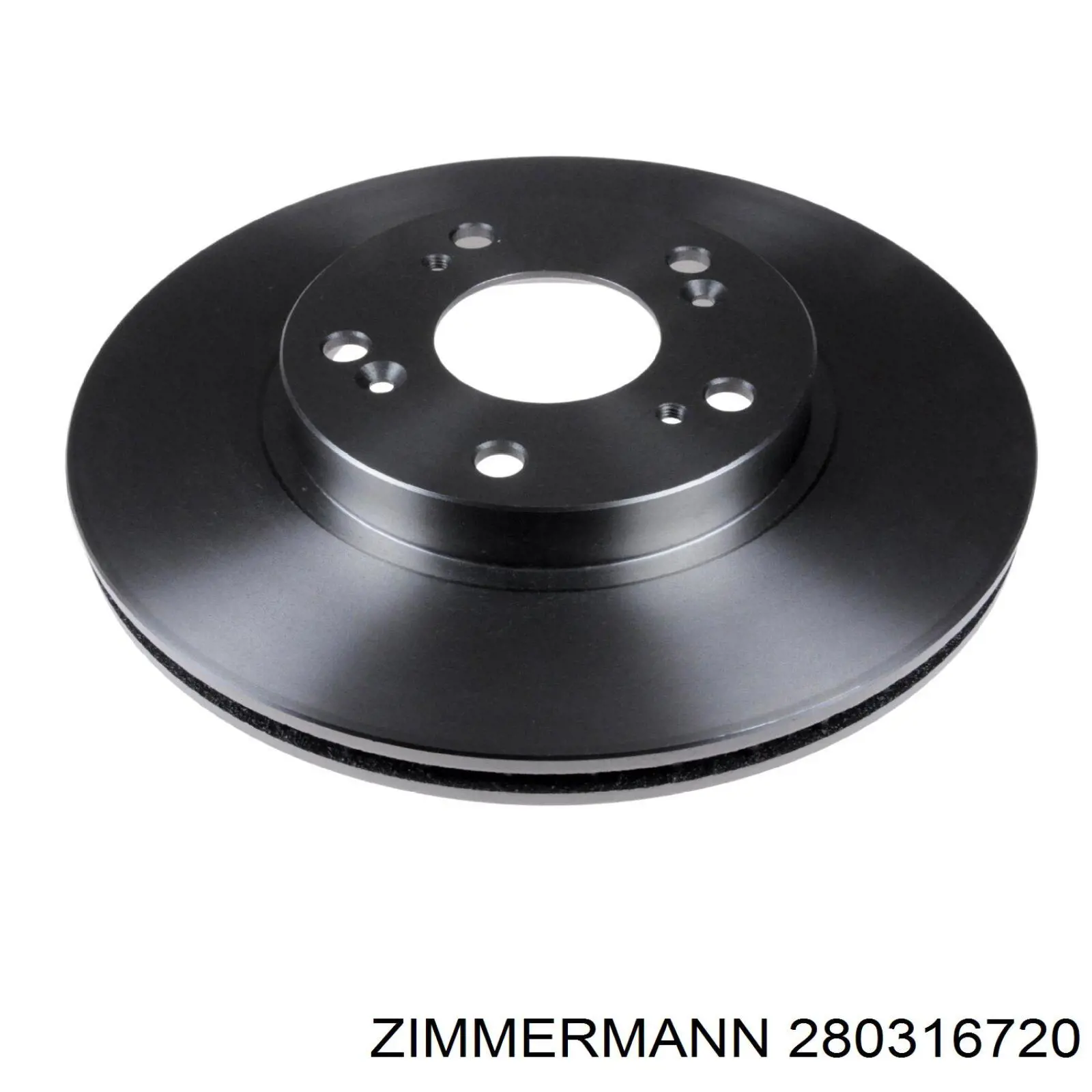 Диск переднього гальма Zimmermann 280316720 ціна, від 39.47 USD