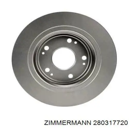 Гальмівні диски 280317720 Zimmermann
