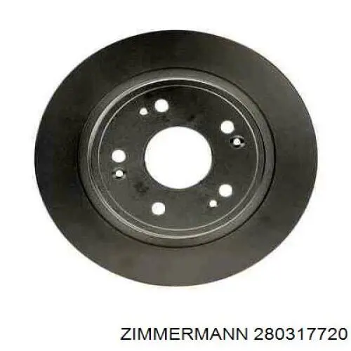 Задні дискові гальма Zimmermann 280317720 ціна, від 32.69 USD