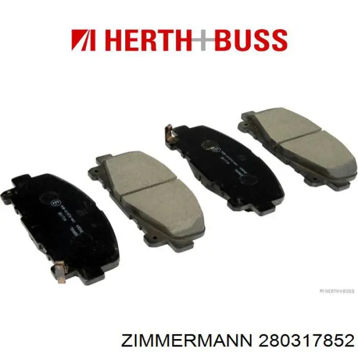 Гальмівні диски передні 280317852 Zimmermann