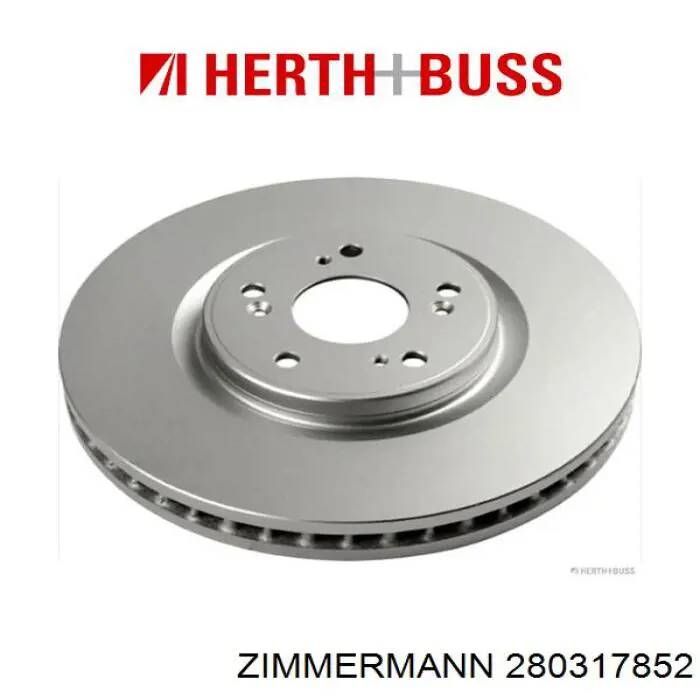 Купити 280317852 Zimmermann Ротор гальмівний