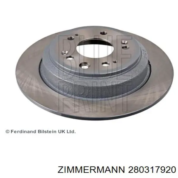 Гальмівні диски 280317920 Zimmermann