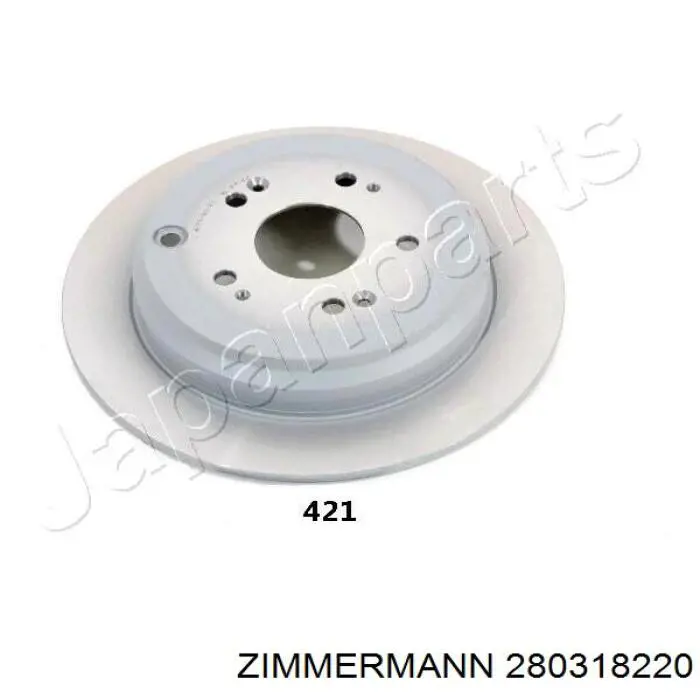 Гальмівні диски 280318220 Zimmermann