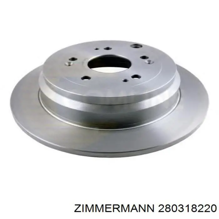 Купити 280318220 Zimmermann Диск заднього гальма