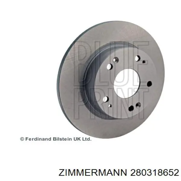 Гальмівні диски 280318652 Zimmermann