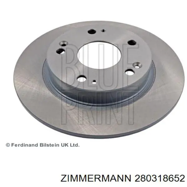 Задні дискові гальма Zimmermann 280318652 ціна, від 25.33 USD