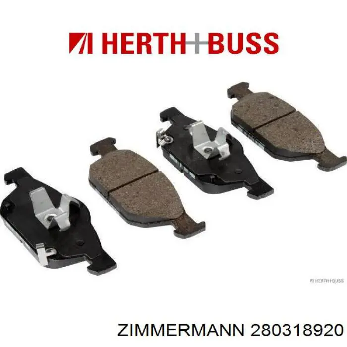 280318920 Zimmermann Гальмо дискове переднє