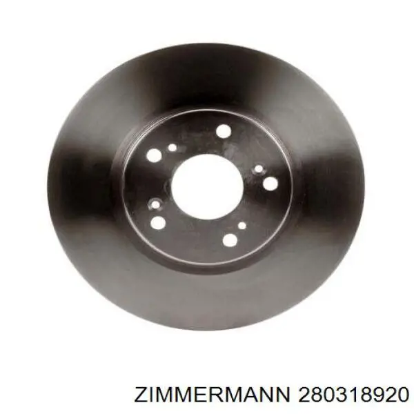 Диск переднього гальма Zimmermann 280318920 ціна, від 59.74 USD
