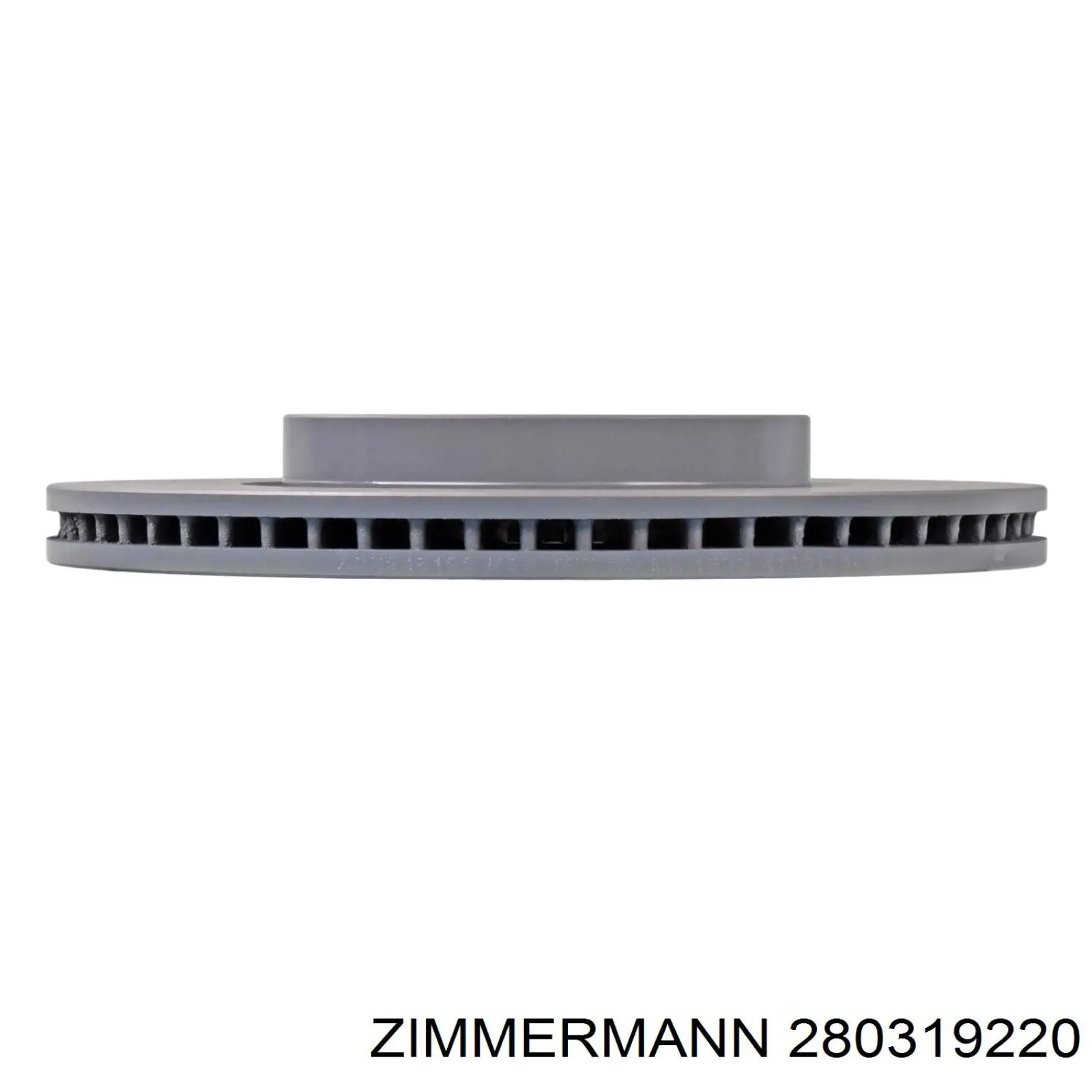 Диск переднього гальма Zimmermann 280319220 ціна, від 75.69 USD