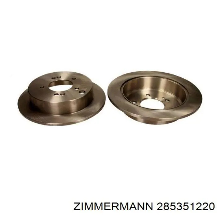 Гальмівні диски 285351220 Zimmermann
