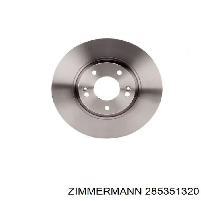 Гальмівні диски передні 285351320 Zimmermann
