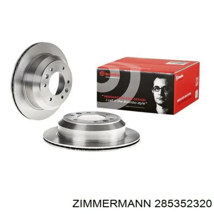 285352320 Zimmermann Дискові гальма