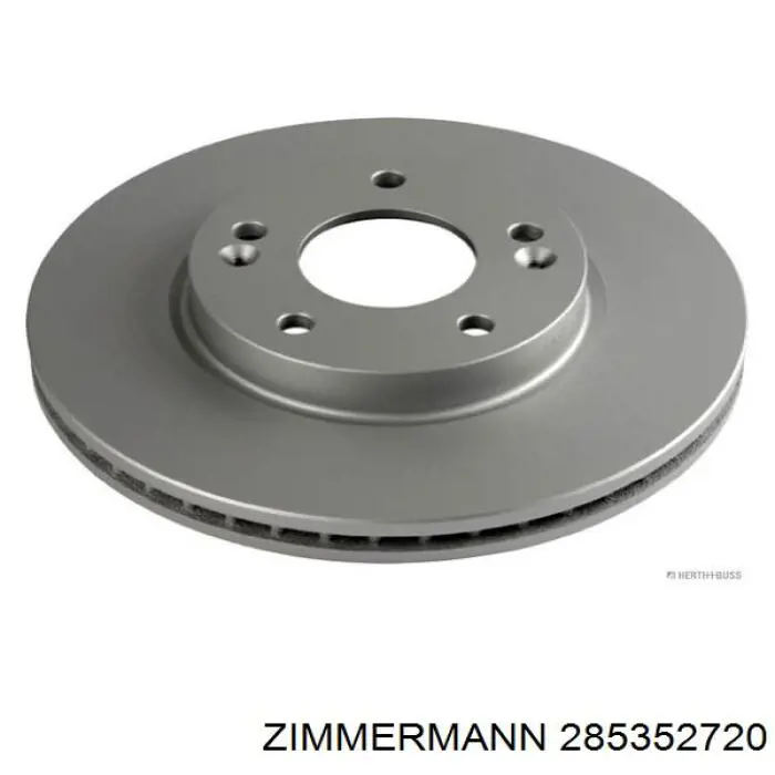 Купити 285352720 Zimmermann Ротор гальмівний