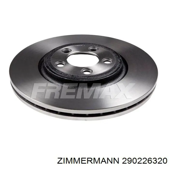 290226320 Zimmermann Гальмо дискове переднє