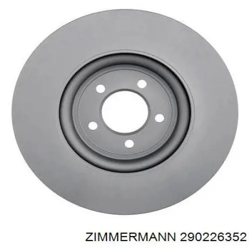 290226352 Zimmermann Гальмо дискове переднє