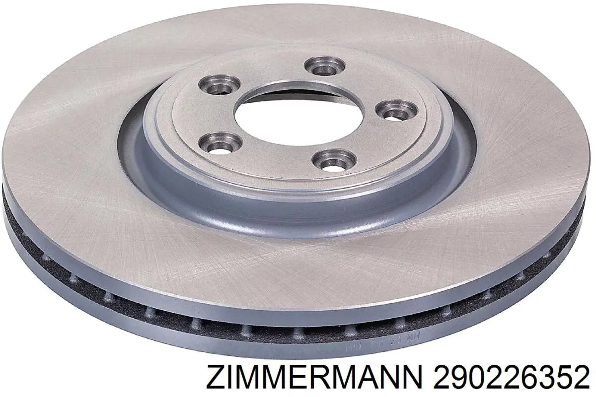 290226352 Zimmermann Гальмо дискове переднє
