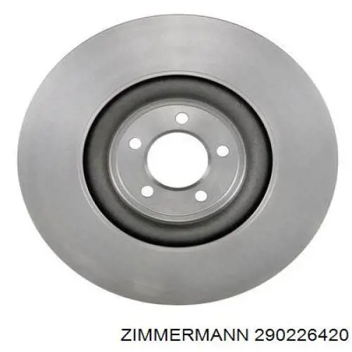 Гальмівні диски передні 290226420 Zimmermann